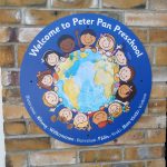 Peter Pan Pre-school plaque